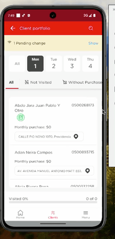 miMarket app demo